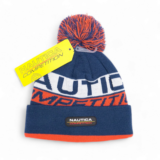 Nautica Competition - Orange Beanie NEW