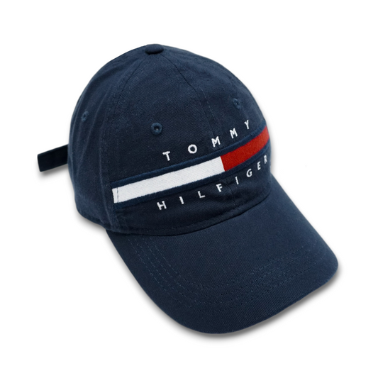 Tommy Hilfiger - SpellOut Flag Classic Cap Navy NEW