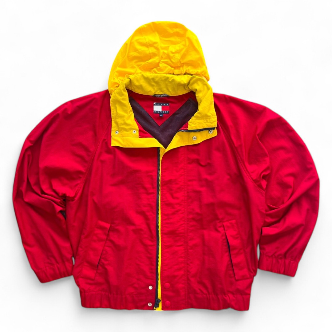 Tommy Hilfiger - Spellout Neck Red Jacket VINTAGE COLLECTION