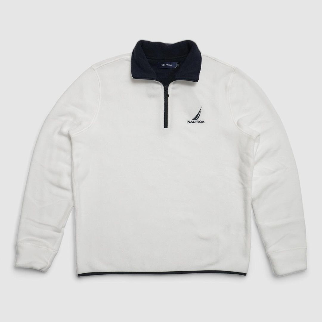 Nautica - Premium Fleece White NEW