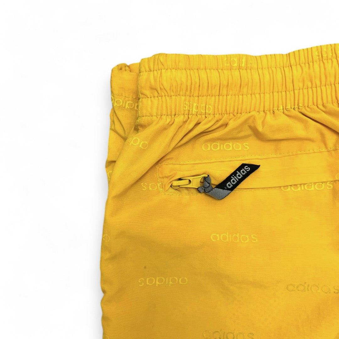 Adidas - Tracksuit Zip Bottom Yellow Pants VINTAGE COLLECTION