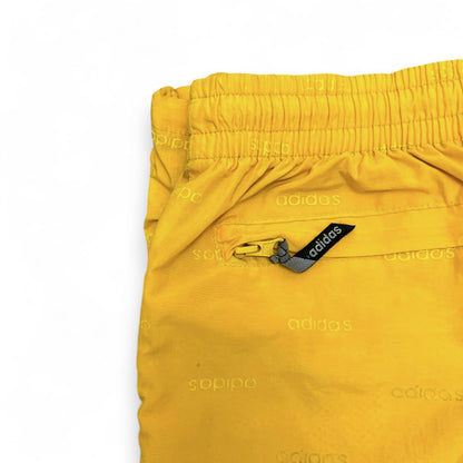 Adidas - Tracksuit Zip Bottom Yellow Pants VINTAGE COLLECTION