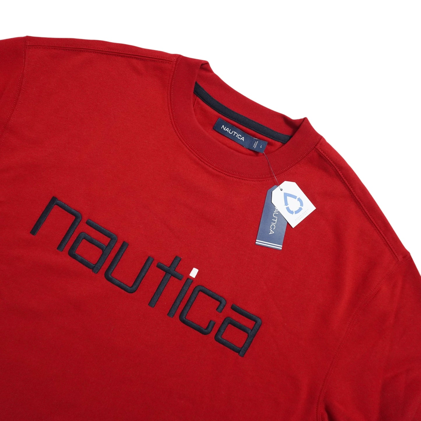 Nautica - Classic Hoodie Red Color NEW